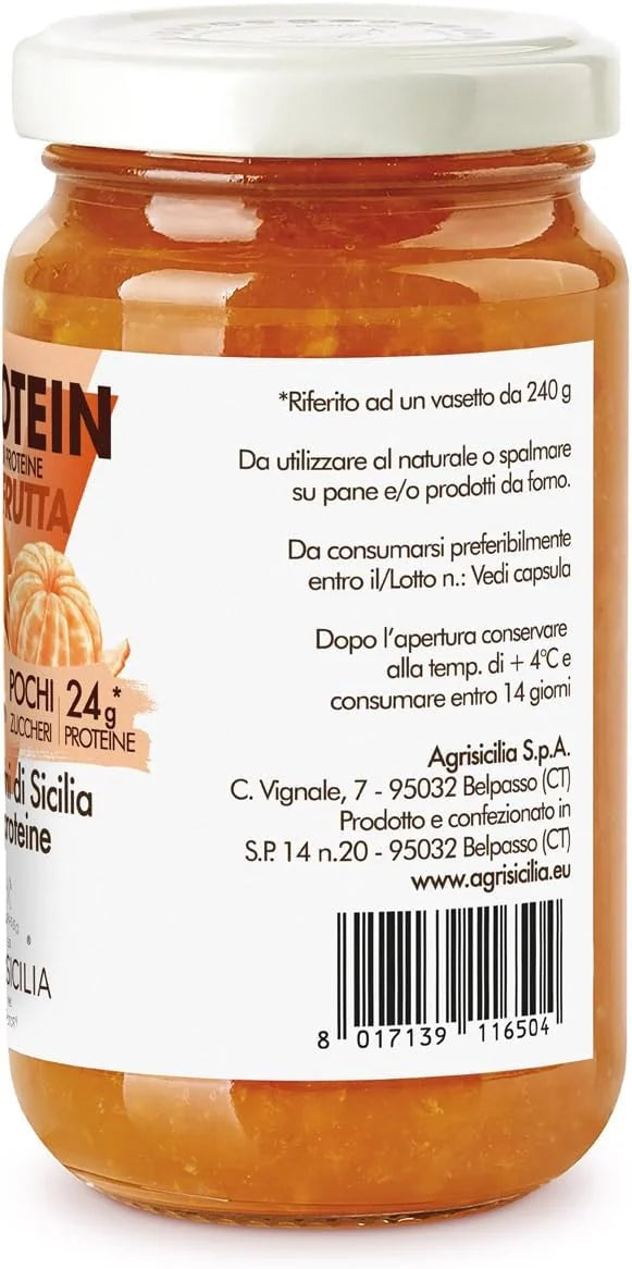 Preparation of Sicilian Mandarins with Proteins