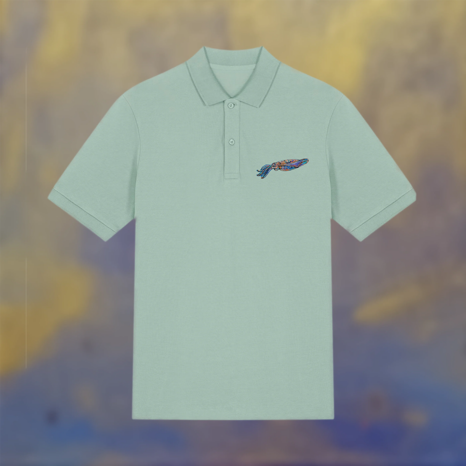 Polo t-shirt - salvia