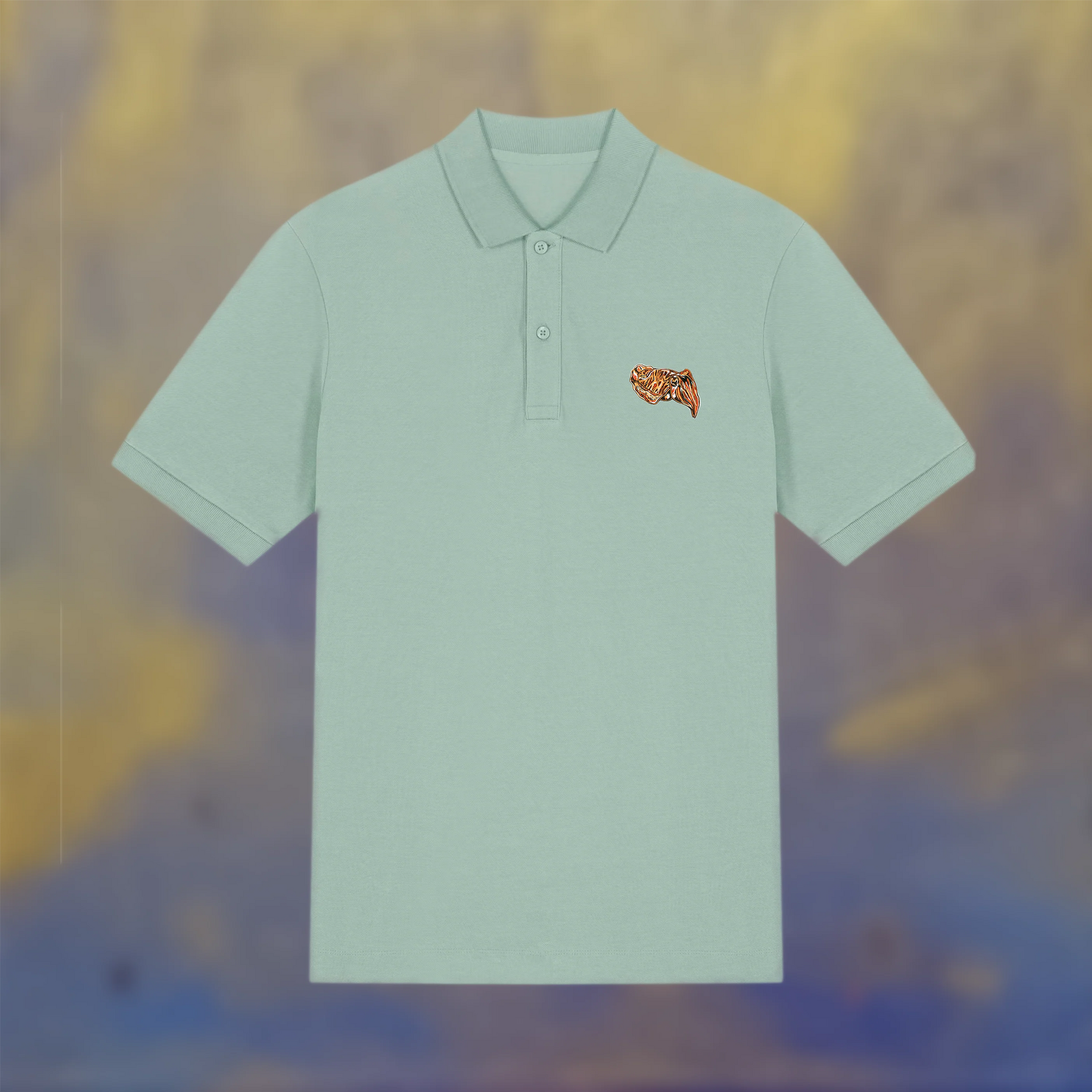 Polo t-shirt - salvia