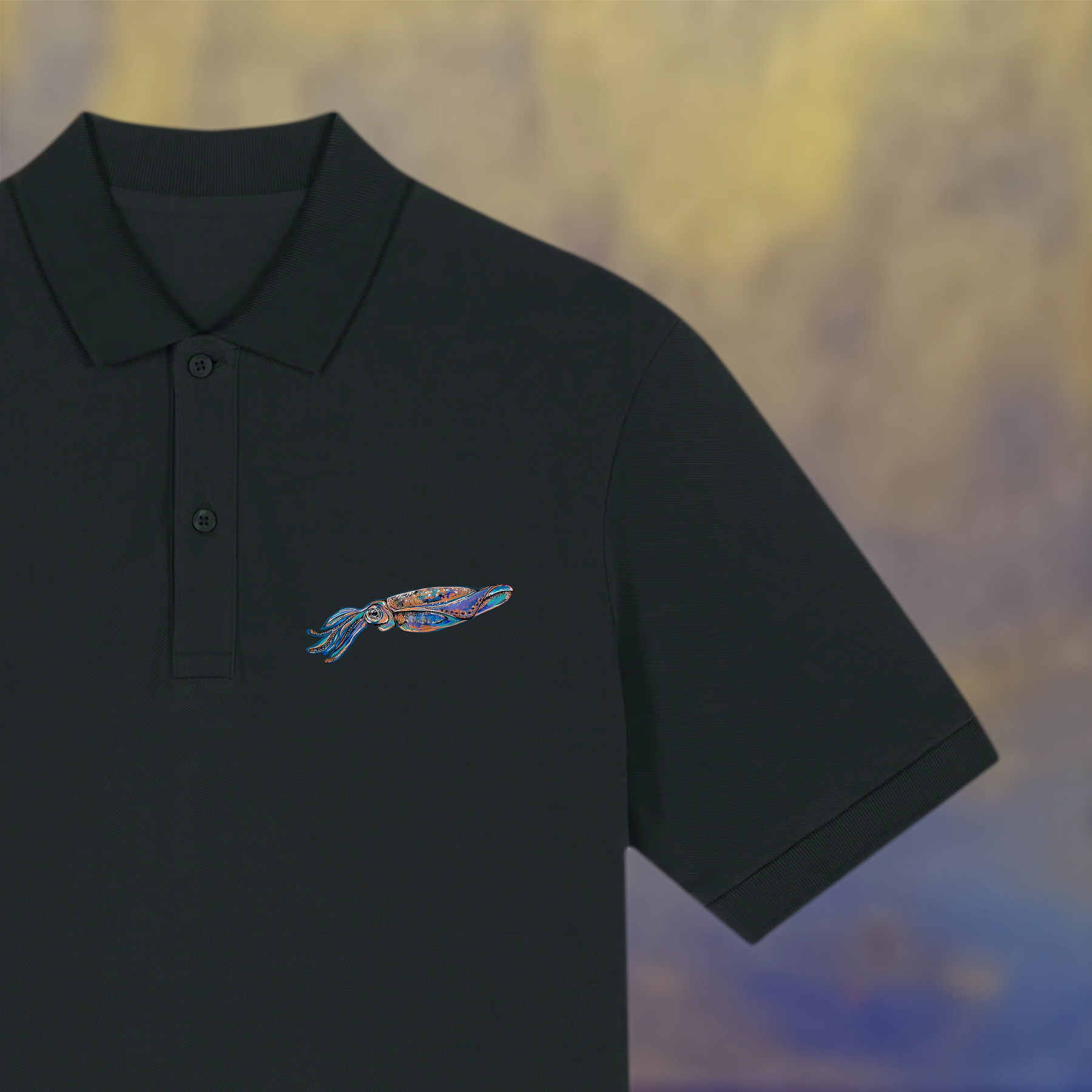Polo t-shirt - zwart