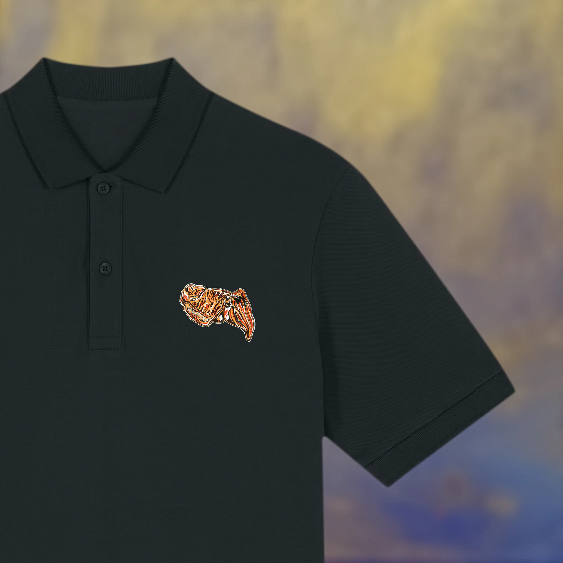 Polo t-shirt - zwart