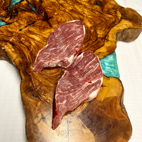 8 Chuletas de Paleta de Cerdo Abrasador, 1 kg, en paquete de 4