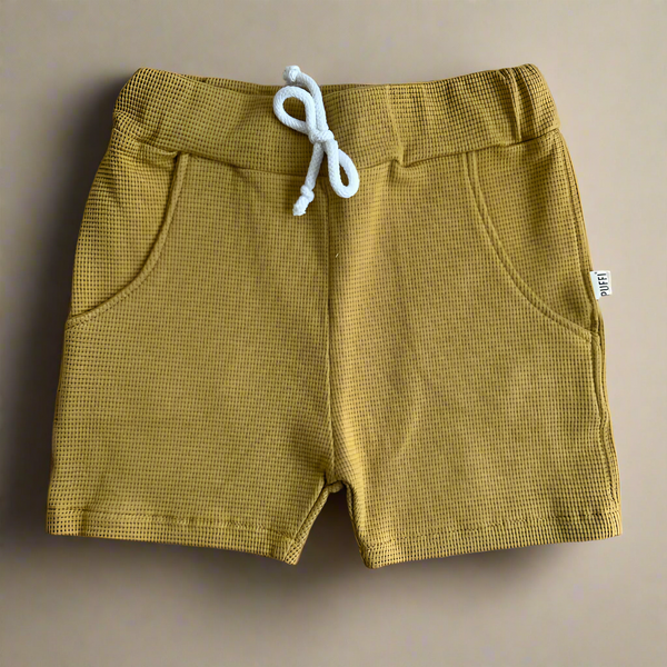 Pantalones cortos de gofre - múltiples colores