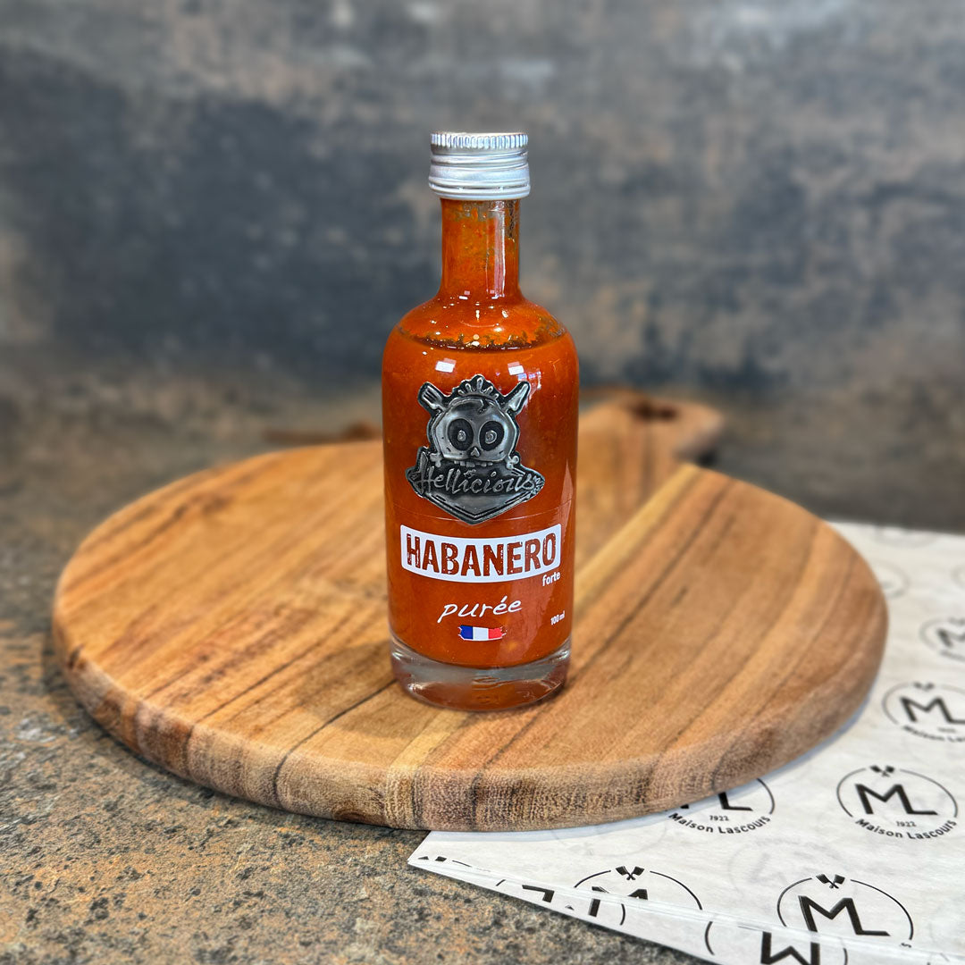 Habanero Pepper Puree (Hot) - Hellicious