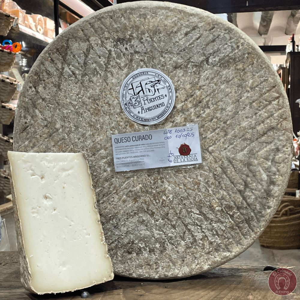 Queso Anguiano curado - Tres Puentes