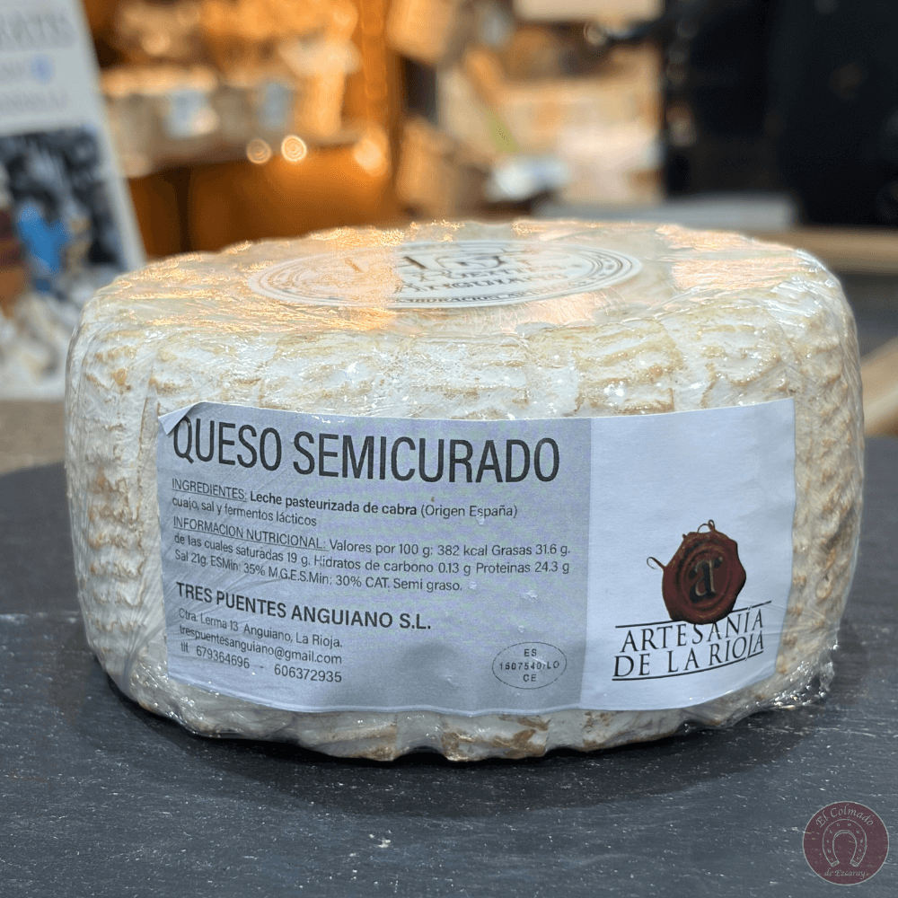 Semi-Cured Anguiano Cheese
