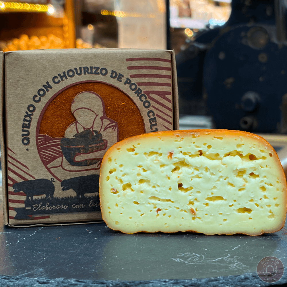 Queso O Mouro Chorizo cerdo Celta Campo Capela