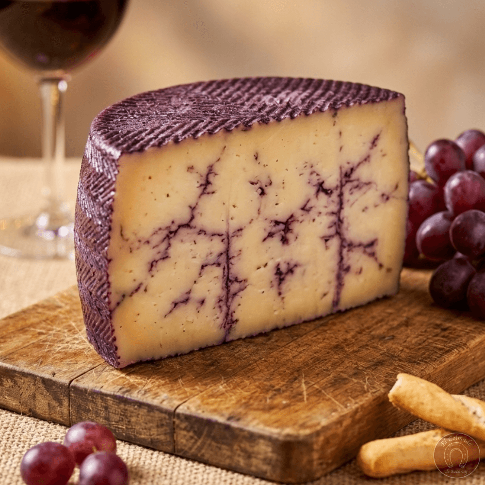 Queso oveja al vino Queseria Villarejo