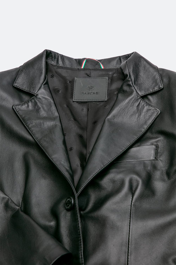 Blazer Raimondo uomo 100% vera pelle  Made in Italy - Barone Firenze