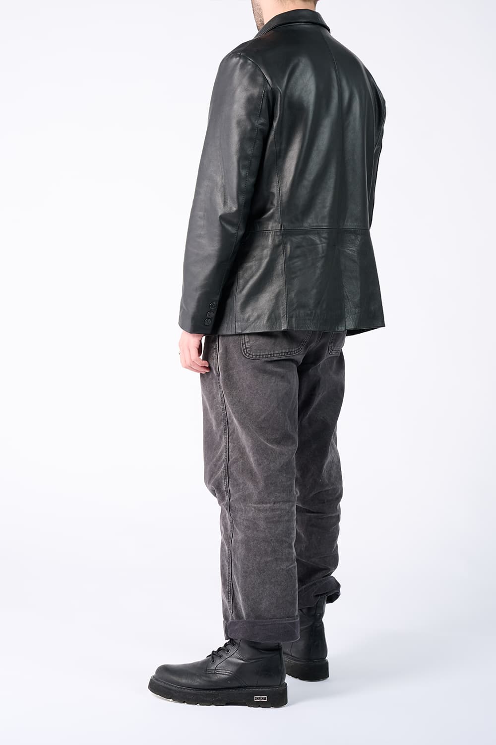 Blazer Raimondo uomo 100% vera pelle  Made in Italy - Barone Firenze