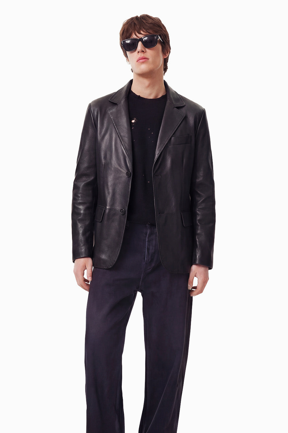 Blazer Raimondo uomo 100% vera pelle  Made in Italy - Barone Firenze