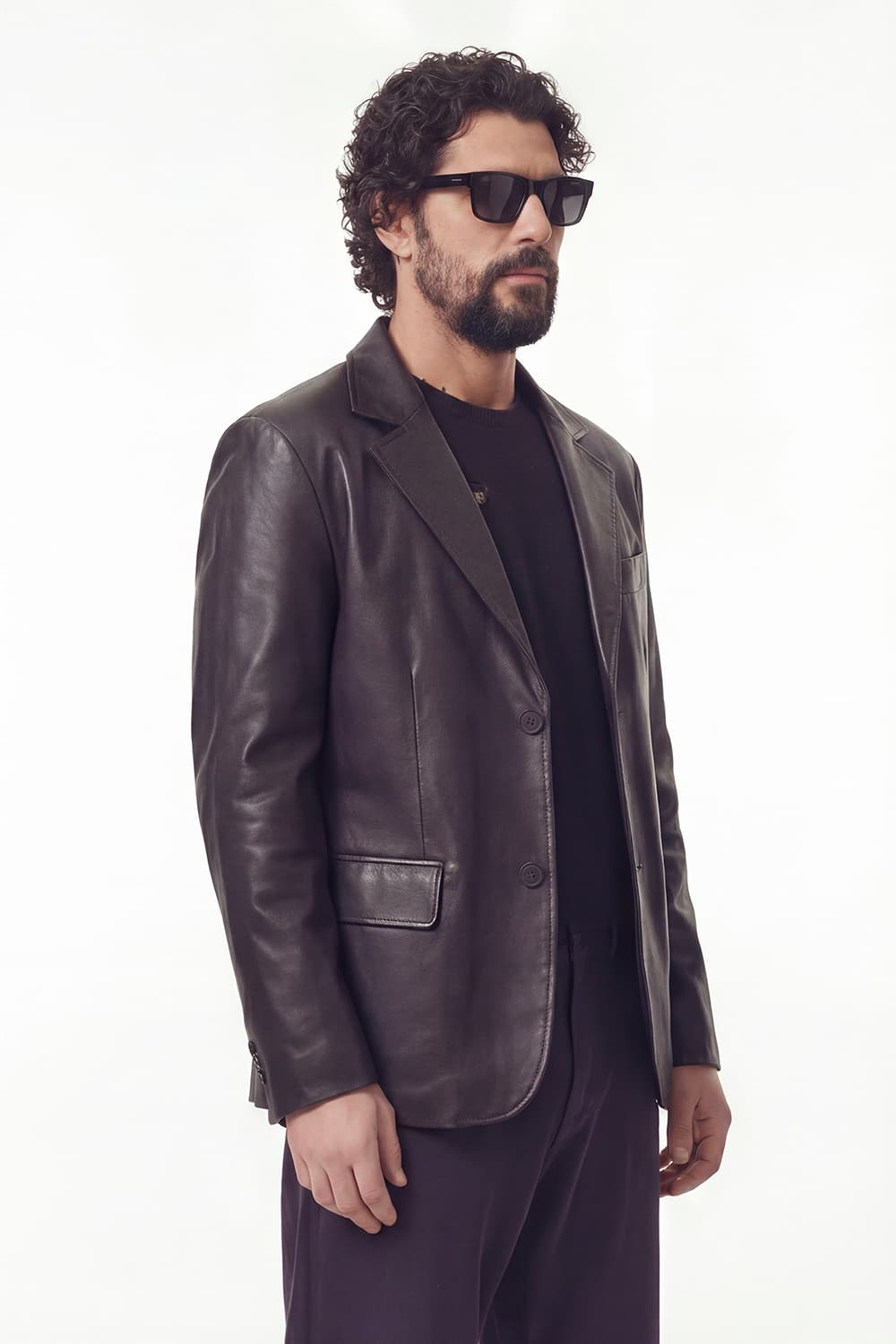 Blazer Raimondo uomo 100% vera pelle  Made in Italy - Barone Firenze