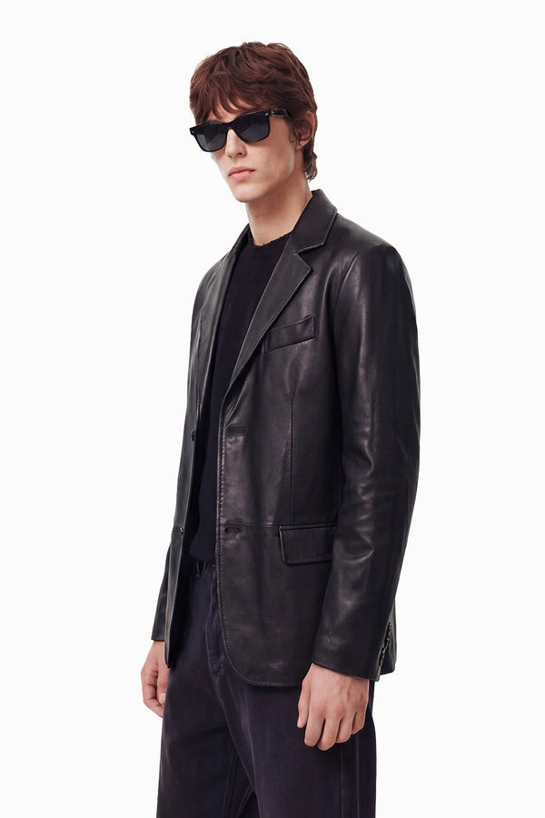 Blazer Raimondo uomo 100% vera pelle  Made in Italy - Barone Firenze