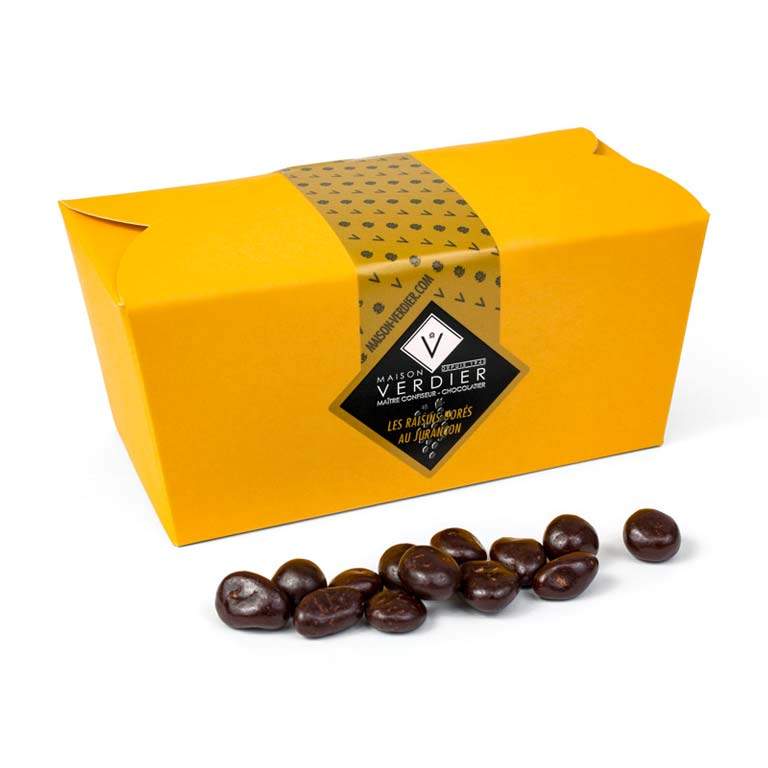 Les Raisins Dorés au Jurançon en Ballotin