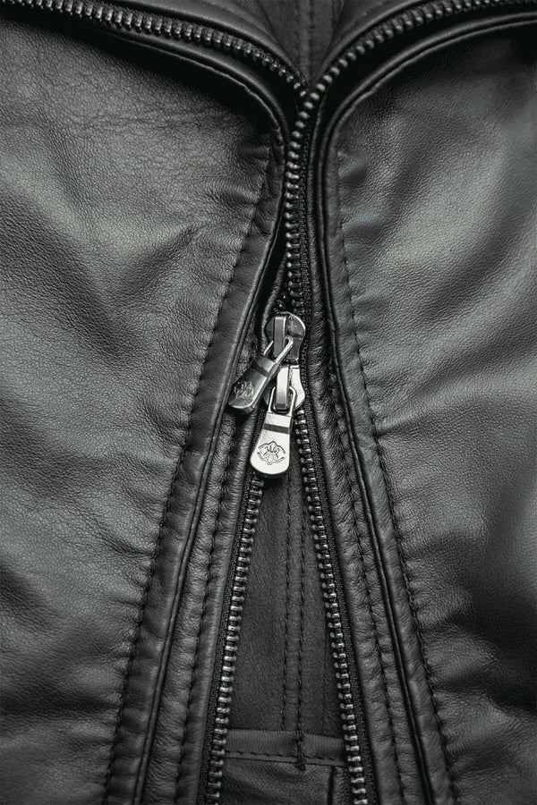 Rebe Sfoderato giacca donna 100% vera pelle Made in Italy- Barone Firenze