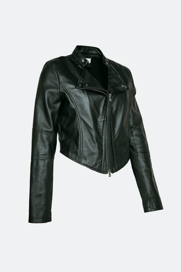 Rebe Sfoderato giacca donna 100% vera pelle Made in Italy- Barone Firenze