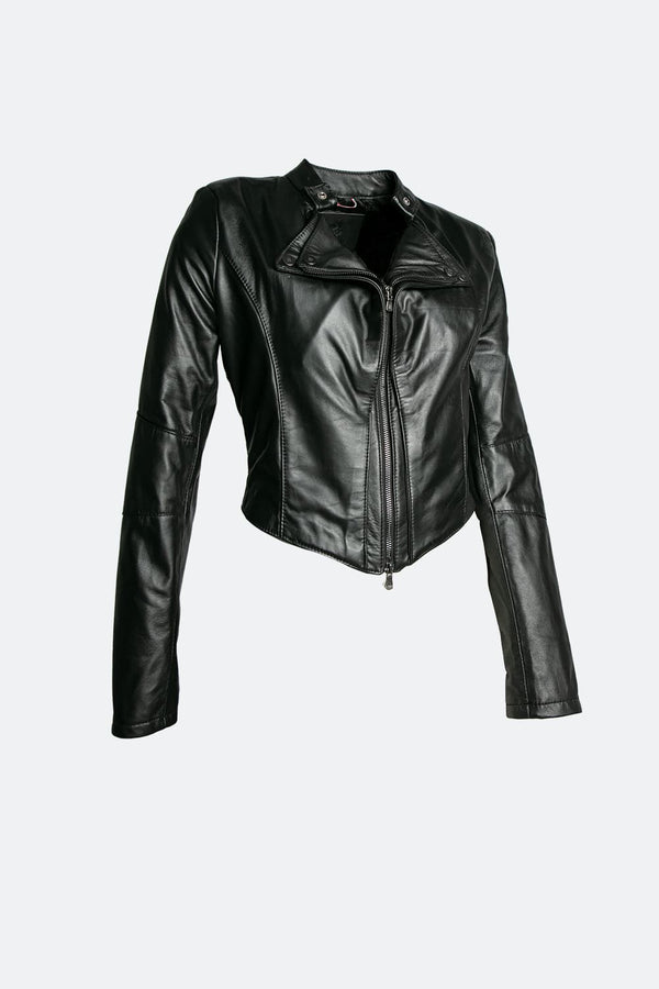 Rebe giacca donna 100% vera pelle Made in Italy- Barone Firenze 