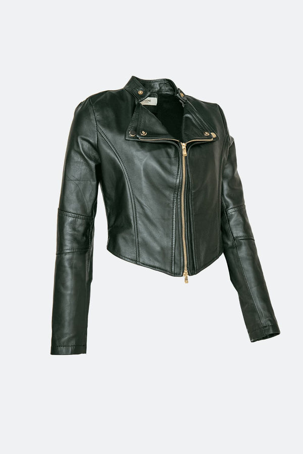 Rebe Sfoderato giacca donna 100% vera pelle Made in Italy- Barone Firenze