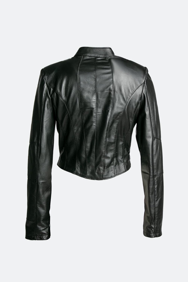 Rebe giacca donna 100% vera pelle Made in Italy- Barone Firenze 