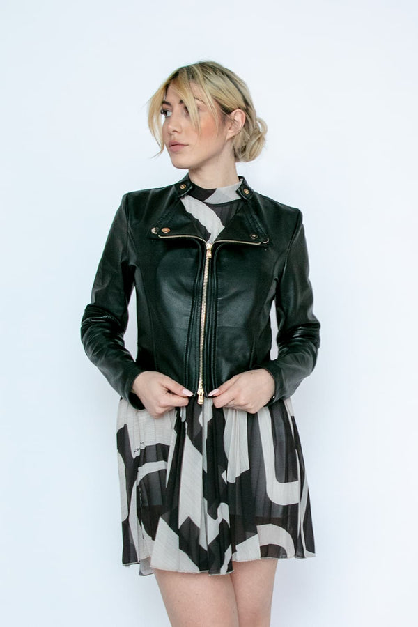 Rebe Sfoderato giacca donna 100% vera pelle Made in Italy- Barone Firenze