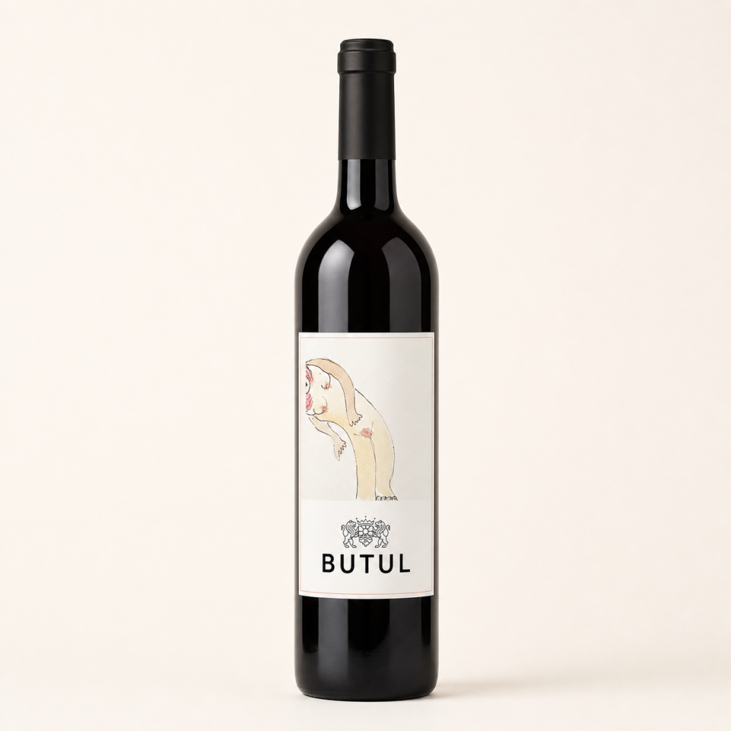 Steklenica vina Refošk Black Baby 2025 Domačije Butul.