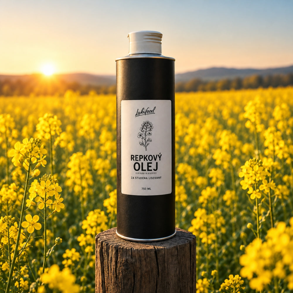 Aceite de Colza PREMIUM 1 l – 100% Prensado en Frío