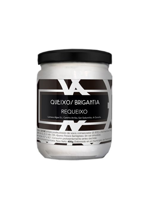 Requesón Quesos Brigantia