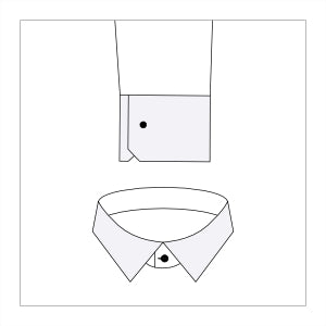 Replacement collar and cuffs