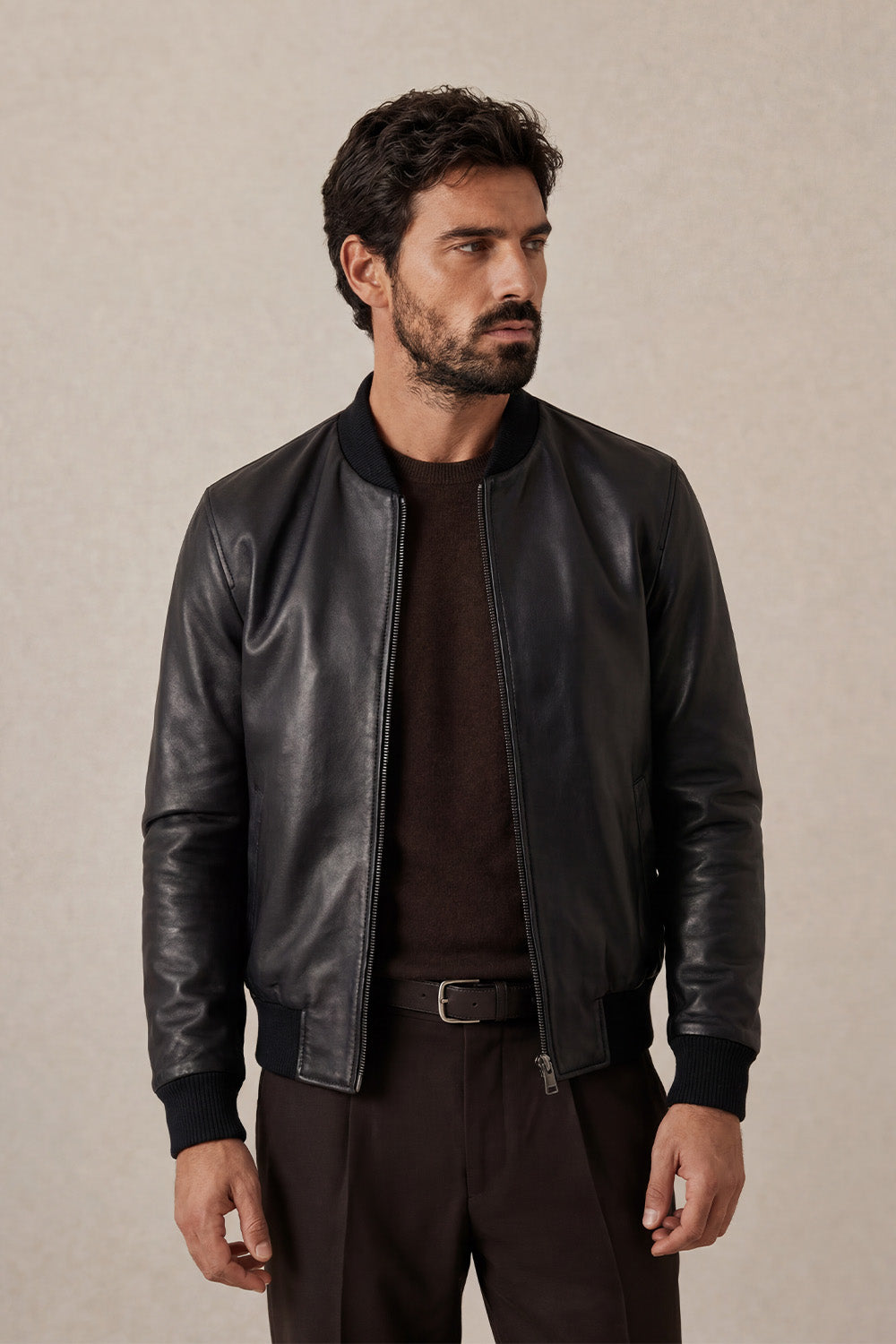 Riccardo giacca uomo 100% vera pelle Made in Italy - Barone Firenze