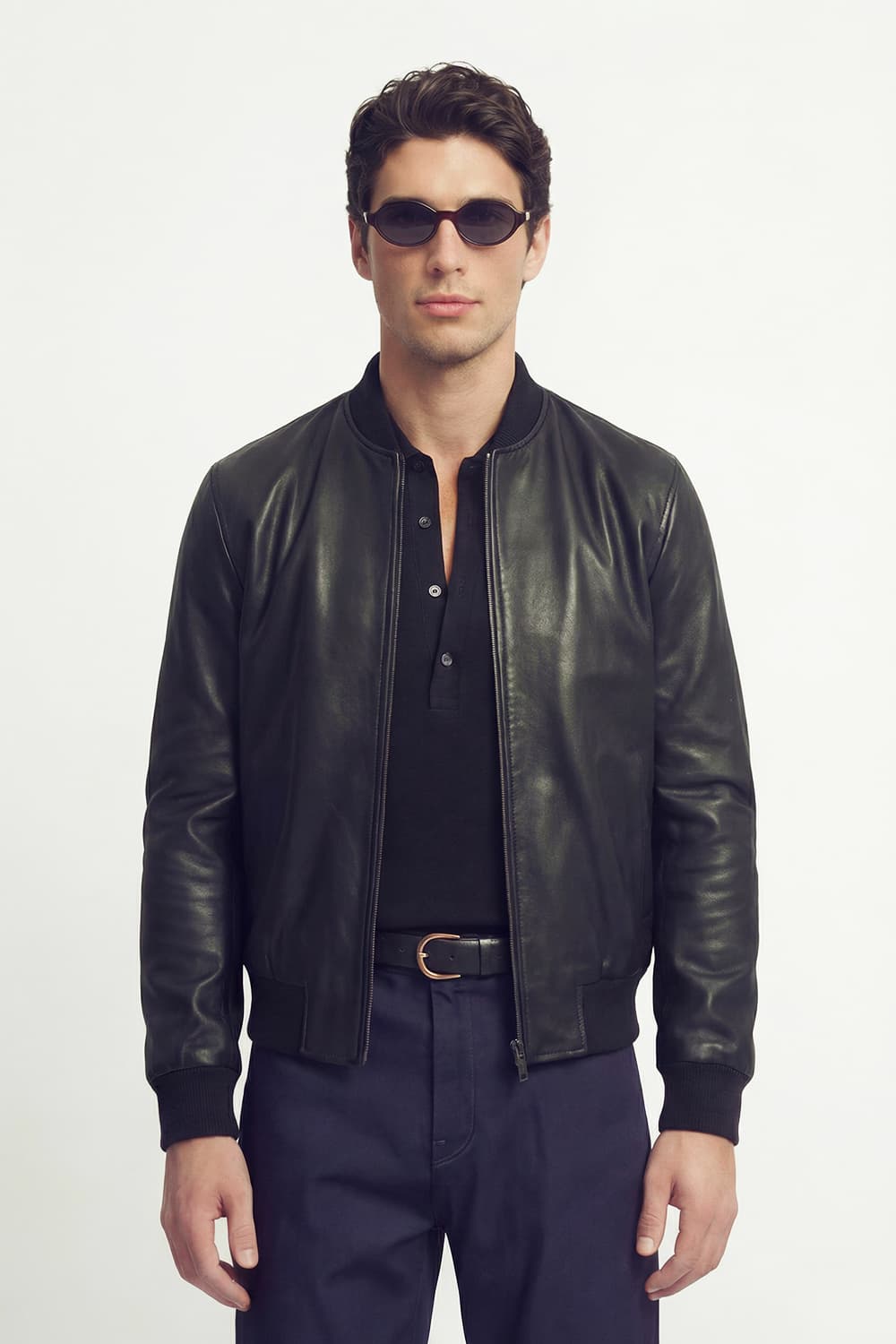 Riccardo giacca uomo 100% vera pelle Made in Italy - Barone Firenze