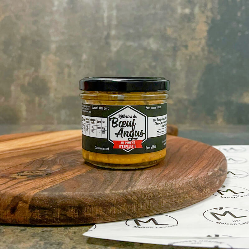 Angus Beef Rillettes with Espelette Pepper