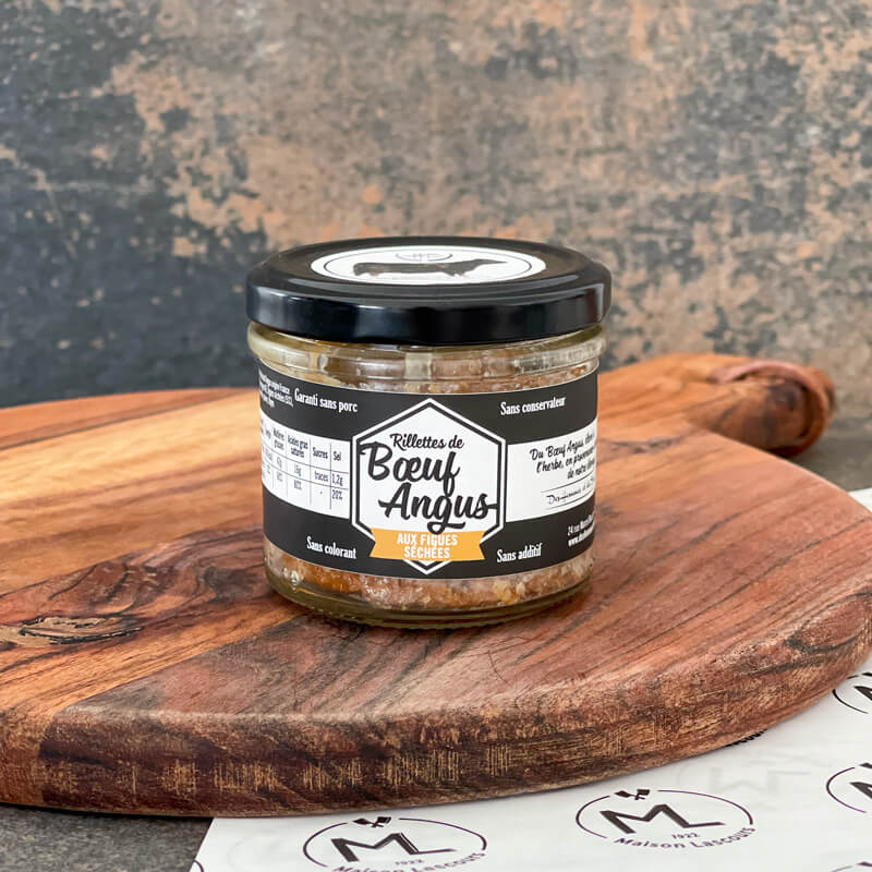 Rillettes de bœuf Angus aux figues séchées