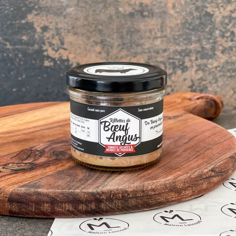 Angus Beef Rillettes with Sun-Dried Tomatoes and Herbs de Provence