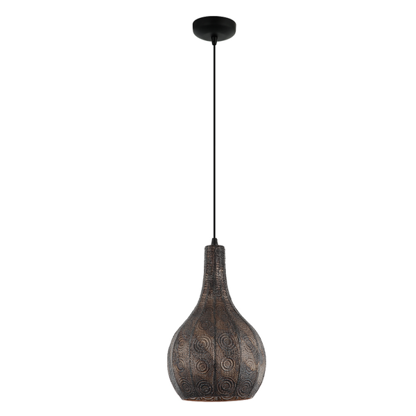 De zwarte Rolo hanglamp straalt tijdloze elegantie uit. Perfect voor een sfeervolle inrichting in elk klassiek interieur.