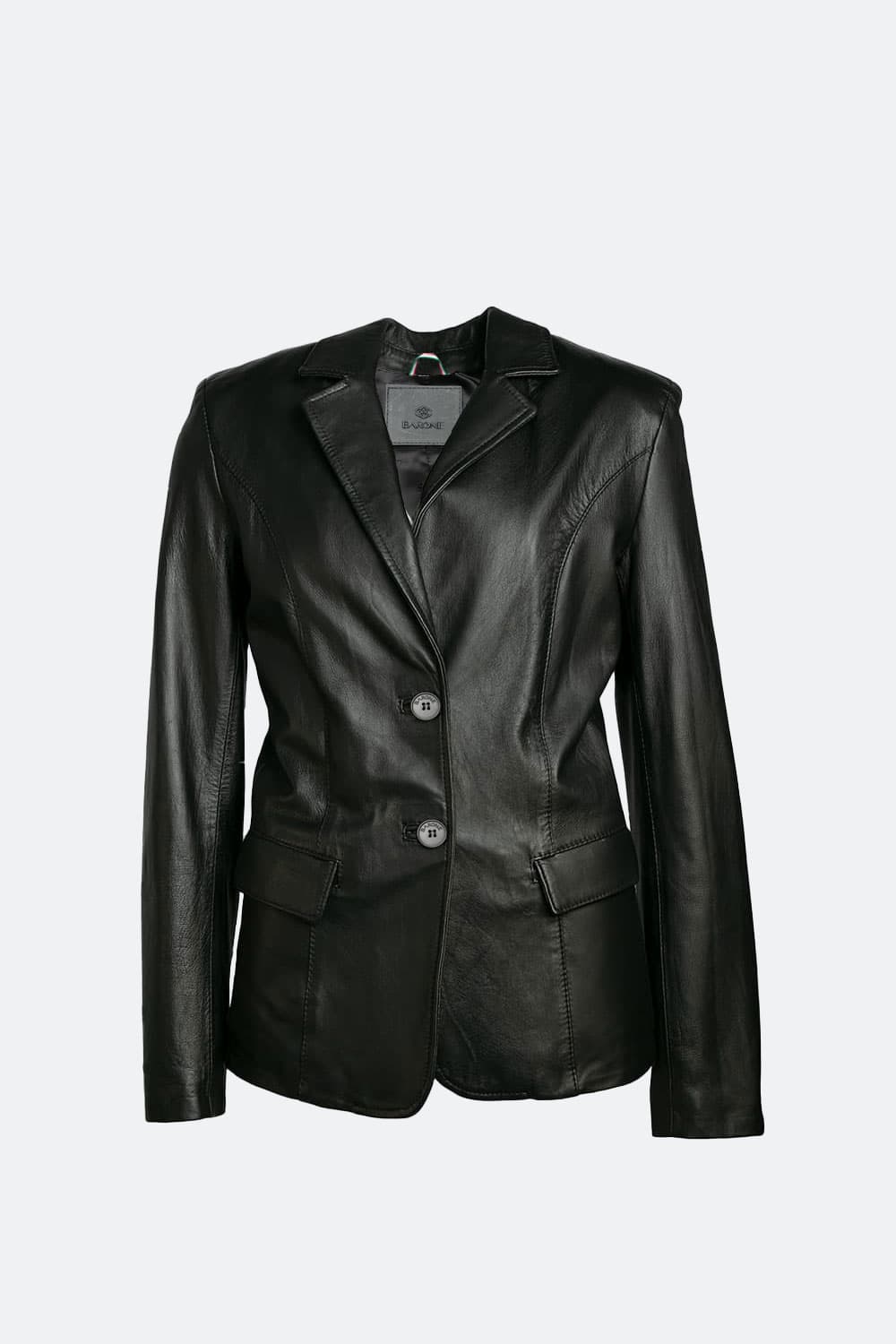 Blazer Rose da donna 100% vera pelle Made in Italy - Barone Firenze