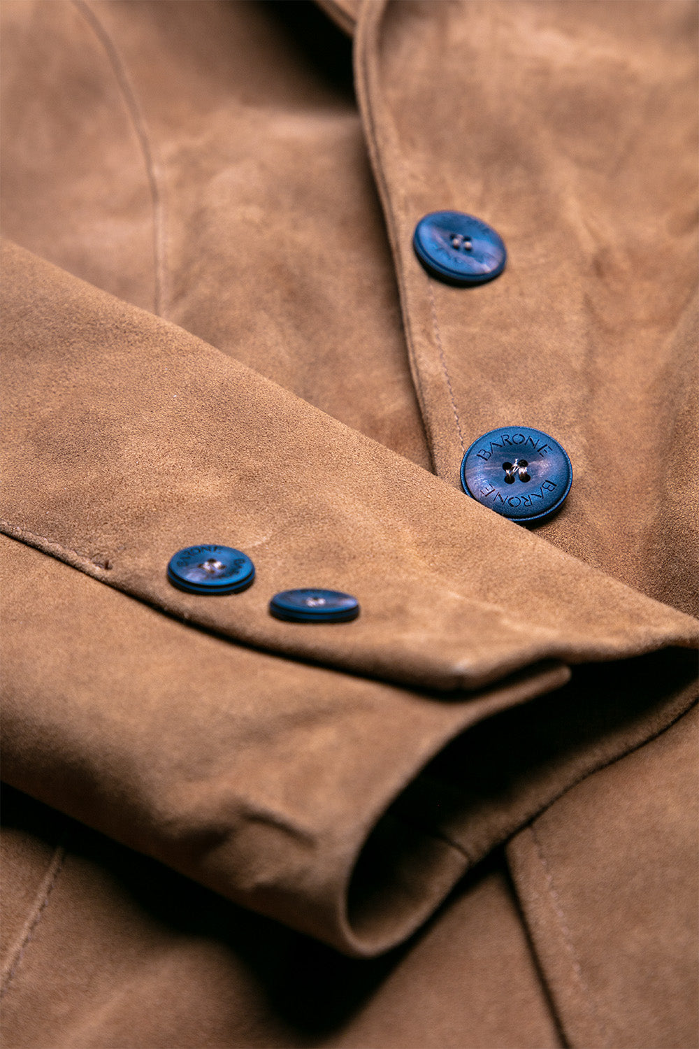 Rose Suede Blazer
