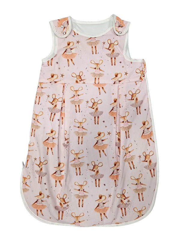 Classic Sleeping Bag with Filling - Rose Mousie
