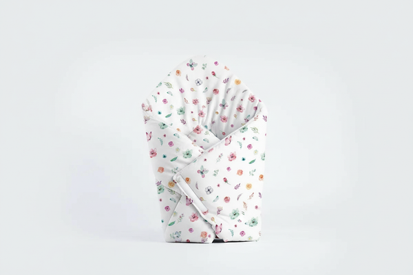 Pillow Blanket 2in1 - Pink Flowers