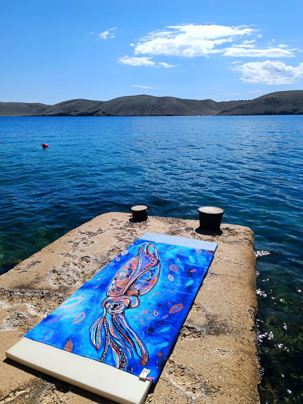 Asciugamano da spiaggia - Calamaro