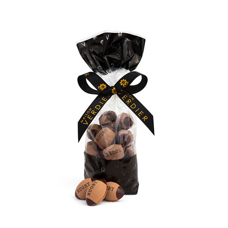 Ballons de rugby, la spécialité chocolatée à l'esprit Sud-Ouest de la Maison VERDIER