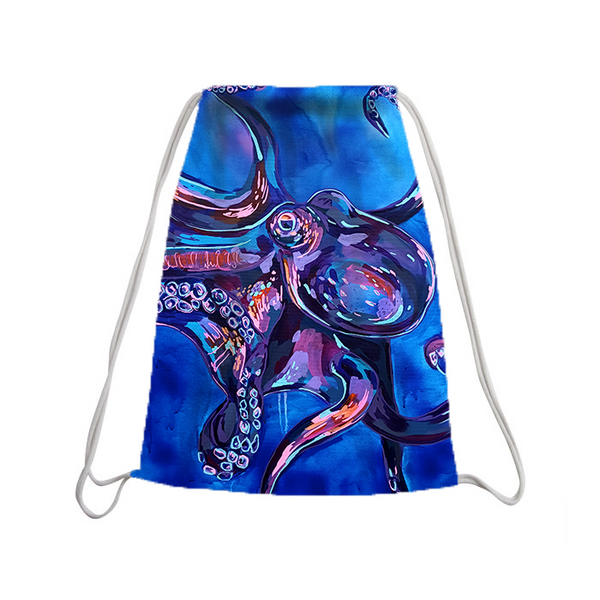 Mochila com cordão - Polvo