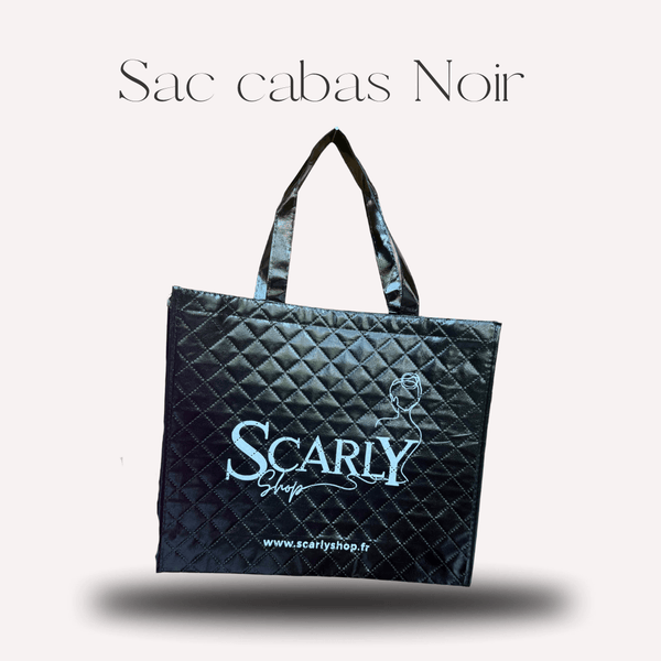 Sac cabac Noir - Scarly Shop