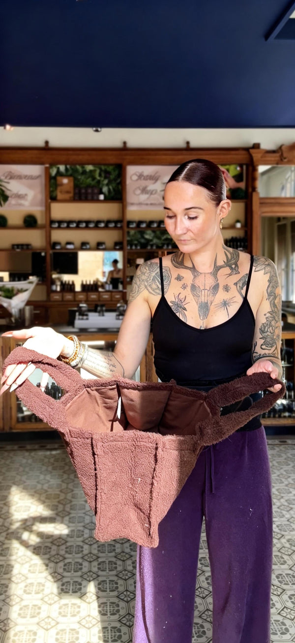 Sac Teddy marron - Scarly Shop
