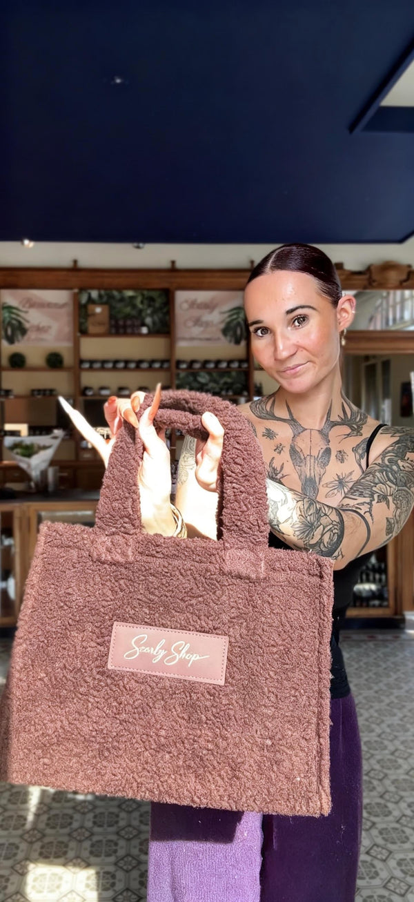 Sac Teddy marron - Scarly Shop