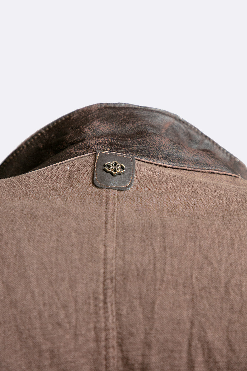 Chaqueta Safari de Lino Chocolate