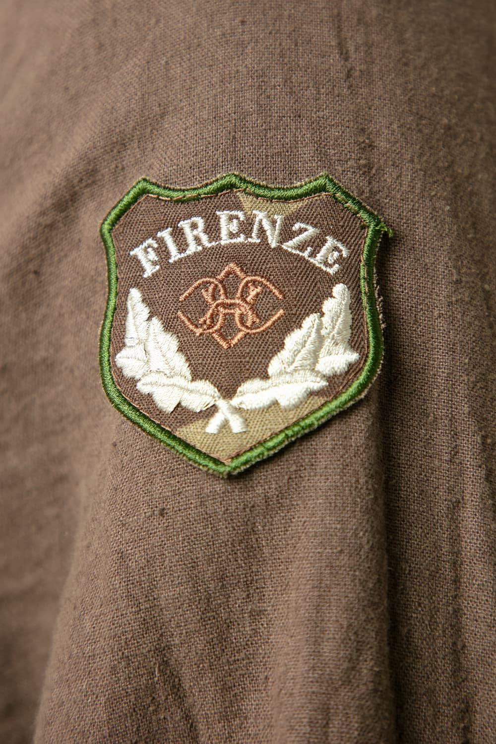Chaqueta Safari de Lino Chocolate
