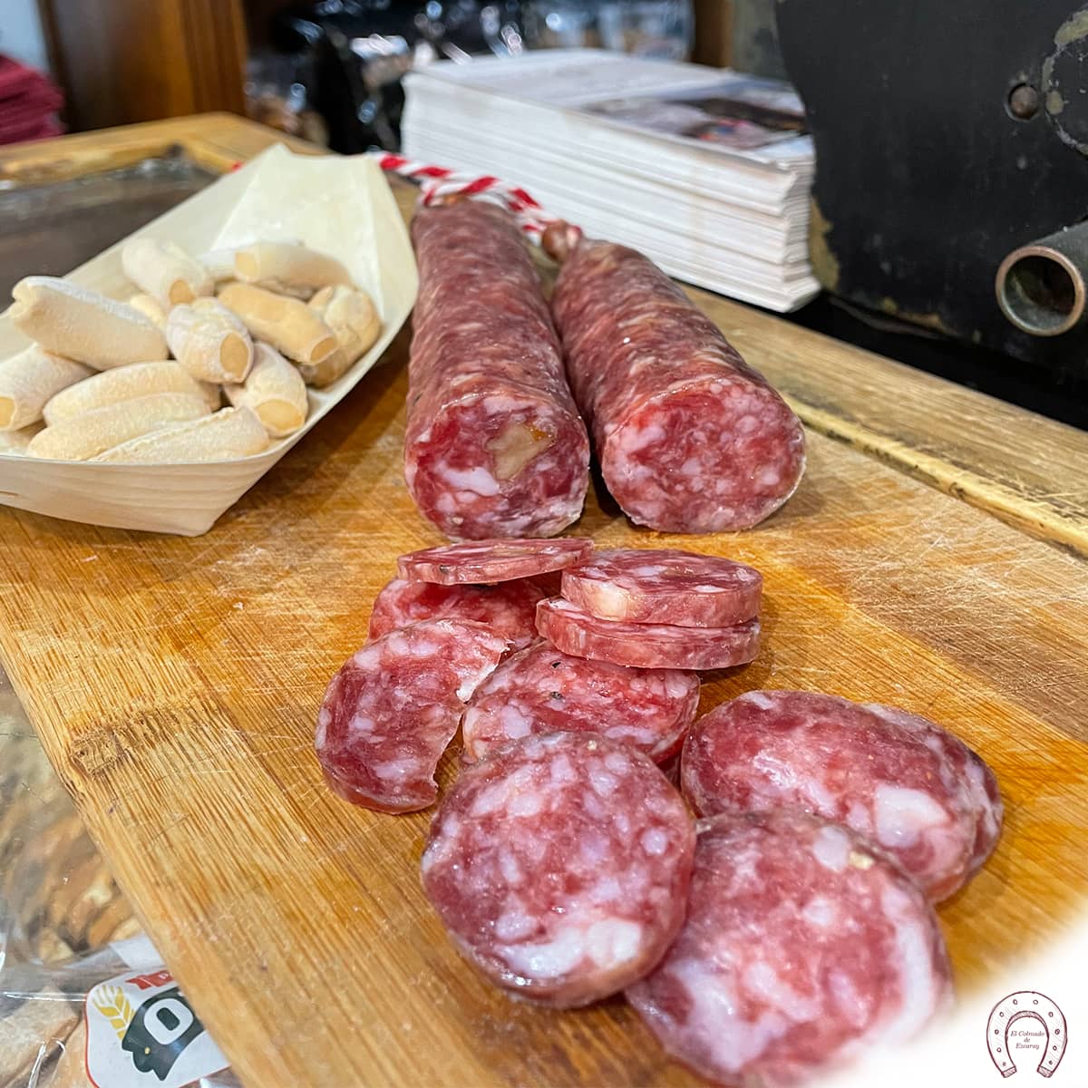 Salchichón de vino y nueces El Colmado