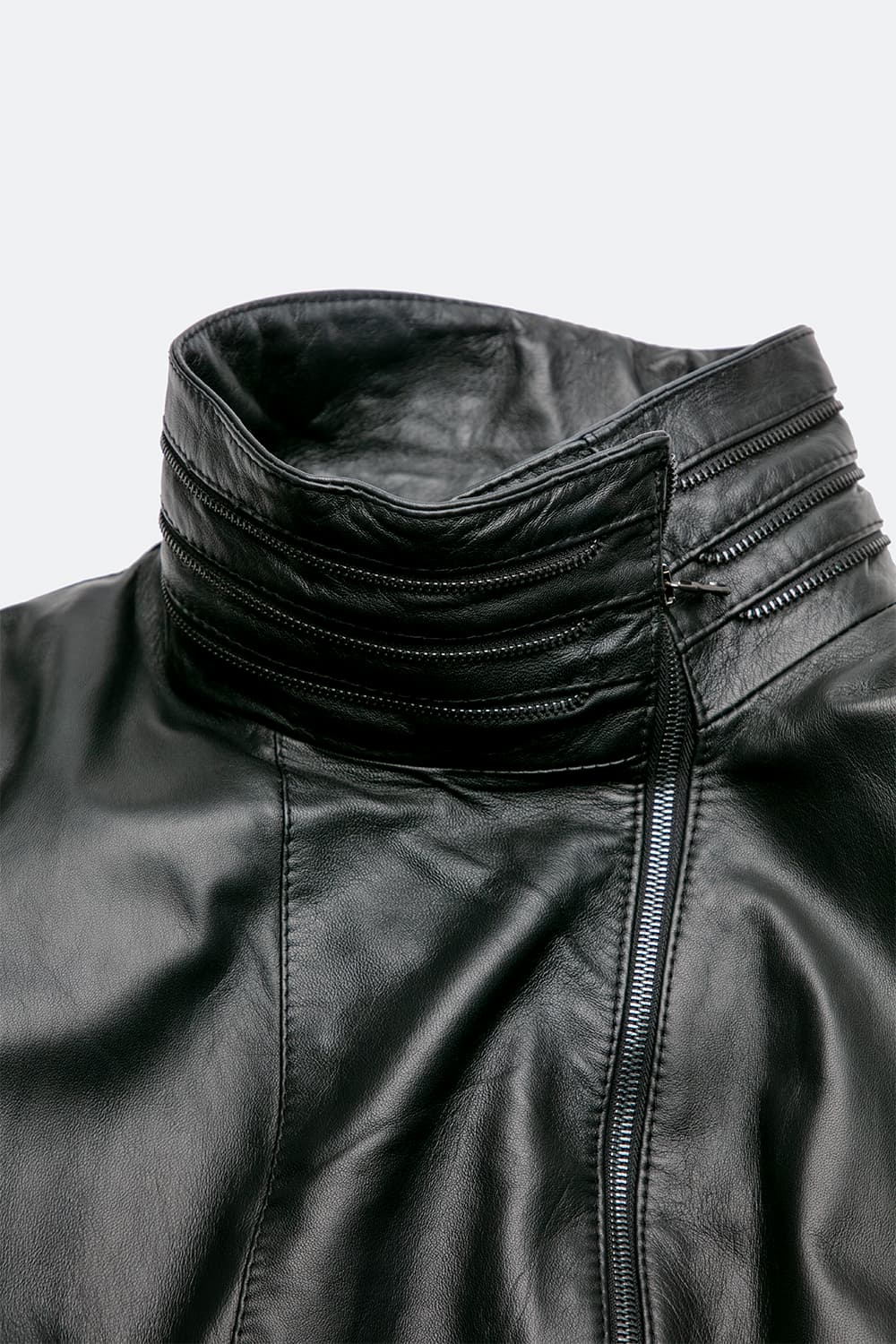 Sally Bis Lungo giacca donna 100% vera pelle Made in Italy - Barone Firenze