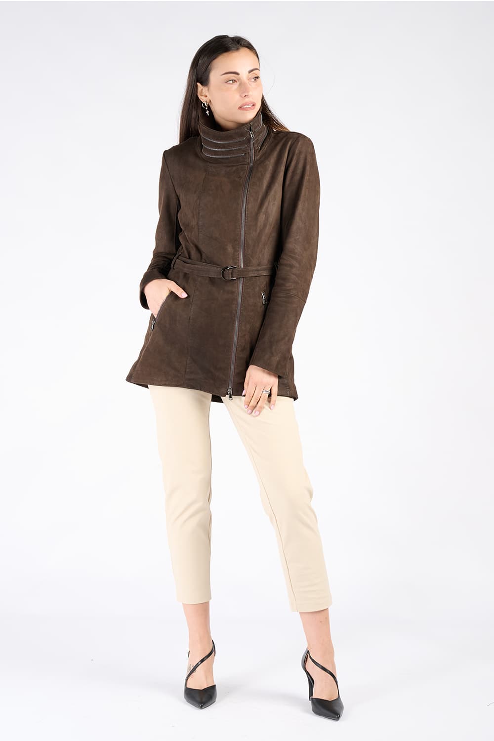 Sally Lungo Oleato Tdm 100% vera pelle Made in Italy - Barone Firenze