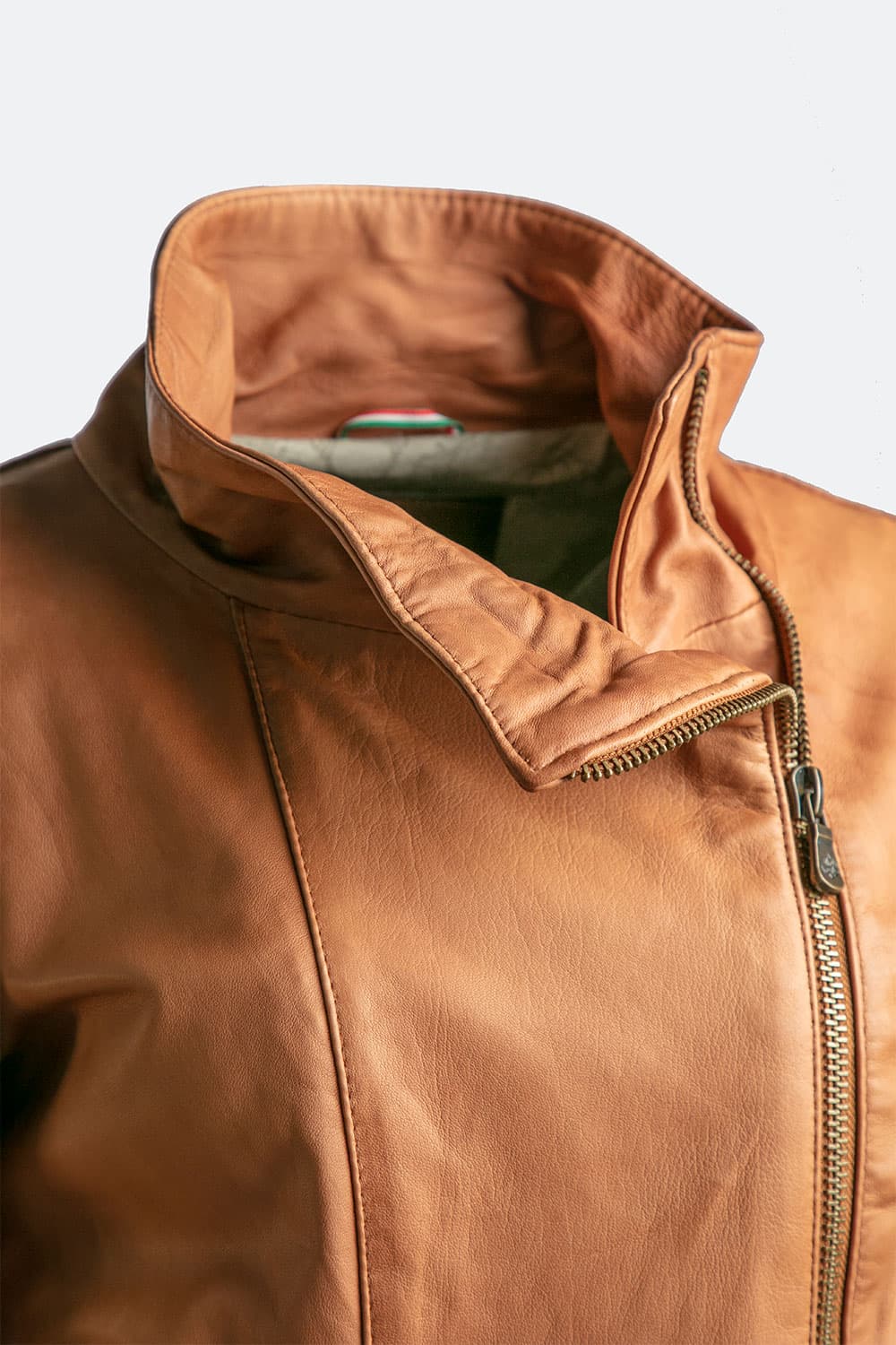 Sally Bis Vintage giacca donna 100% vera pelle Made in Italy - Barone Firenze